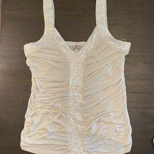 Women’s Worthington cream tank